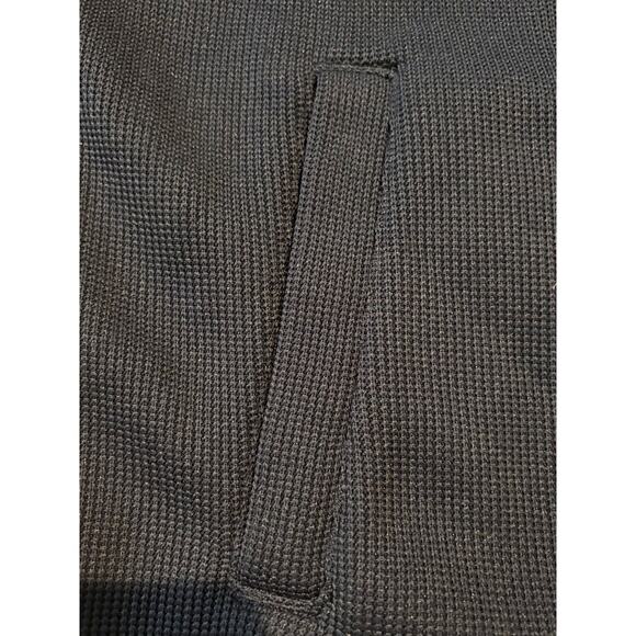 NFL Seattle Seahawks Navy Gray Full Zip Fleece Lined Knit Sweater jacket SZ M - Picture 4 of 7